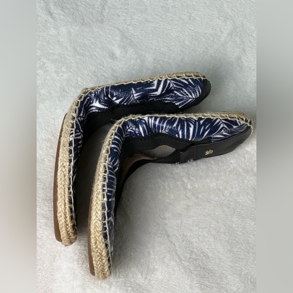 Yosi Samra Lara Espadrille Foldable Ballet Flats Size 8